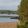 Storsands Camping - Blick von der Anlage Richtung Norden 