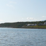 Evenes Camping - Aussicht vom Badestrand aus