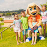 Camping & Ferienpark Orsingen - Kinderanimation mit Maskottchen Orsi